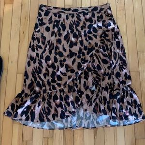 Leopard skirt